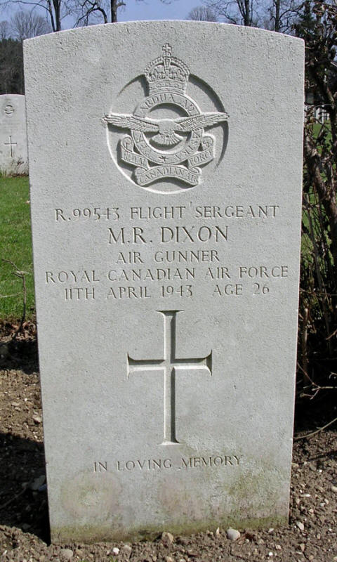 F/Sgt Michael Ralph Dixon<br/><br /><br />died April 11th, 1943